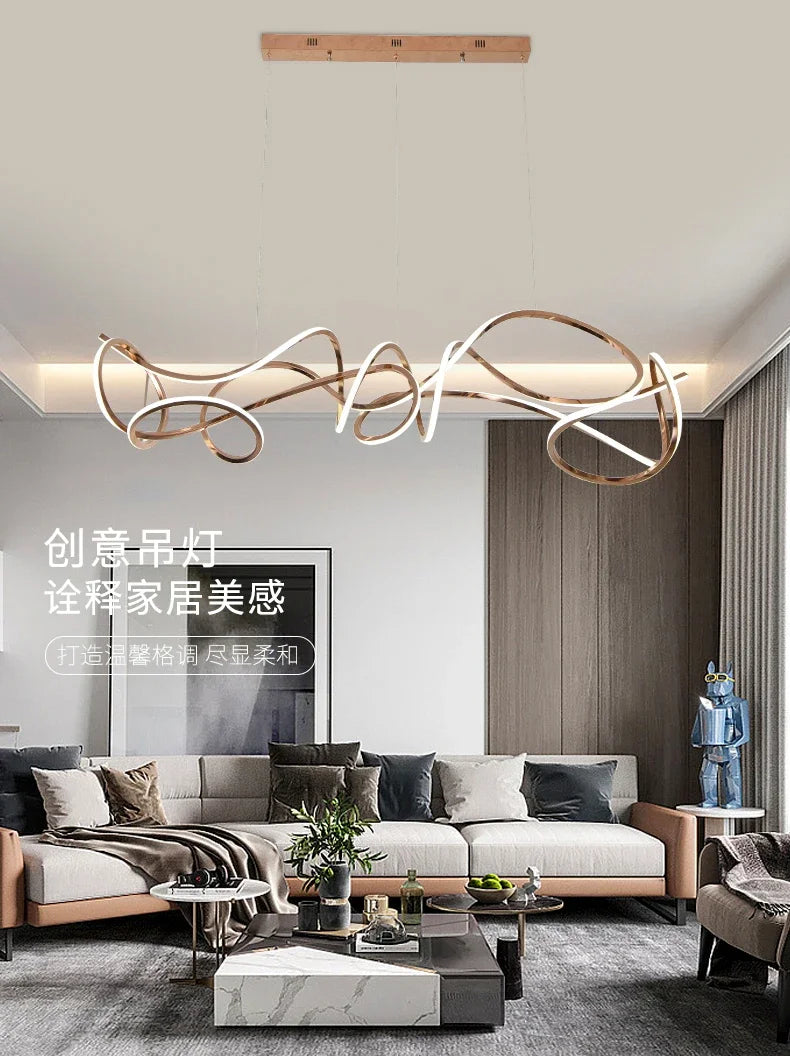 Modern home decor led lights pendant light lamps for living room Chandeliers for dining room hanging light indoor lighting