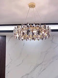 Home Decoration Pendant Lights Luxury Crystal Living room Chandelier Dining room Pendant lamp Ceiling Light indoor Lighting