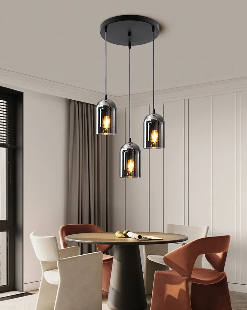 Modern dining room lamparas decoracion hogar moderno smart Pendant lights decoration salon Chandeliers for dining room