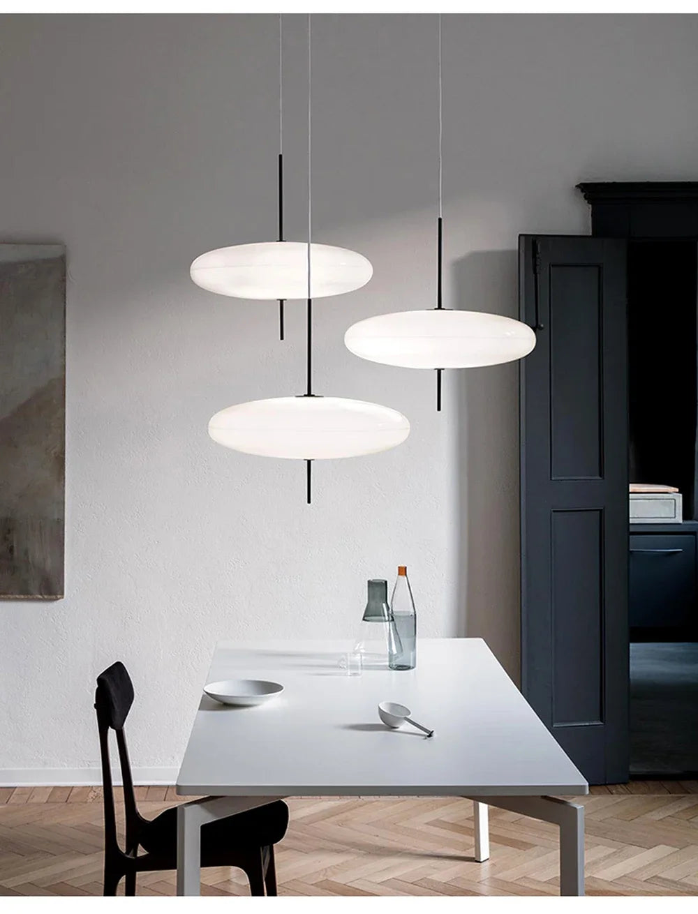Nordic LED Pendant Light Flying Saucer Design Lamp For Bedroom Living Room Bar Cafe Office Indoor Simple Home Decorative Fixture