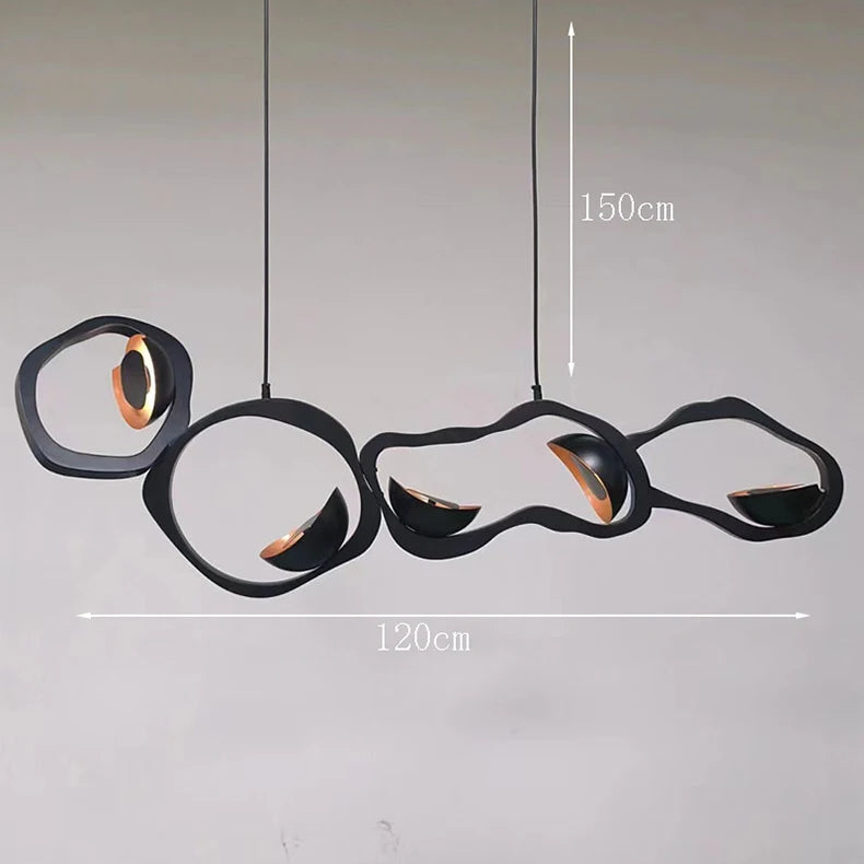 Modern home decor ring led lights pendant light lamps for living room Chandeliers for dining room hanging light indoor lighting
