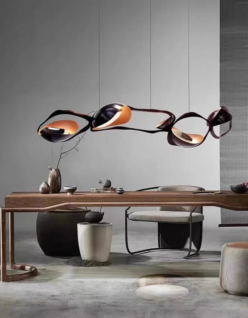 2025Nordic Minimalist LED Pendant Lights for Living Dining Room Kitchen Food Tables Designer Chandelier Home Decor Light Fixture