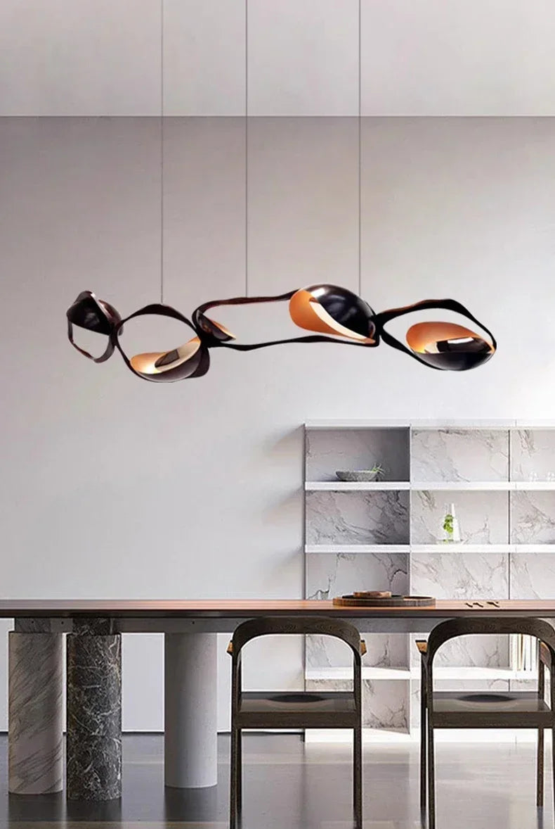 2025Nordic Minimalist LED Pendant Lights for Living Dining Room Kitchen Food Tables Designer Chandelier Home Decor Light Fixture