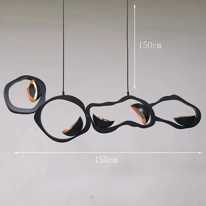Modern home decor ring led lights pendant light lamps for living room Chandeliers for dining room hanging light indoor lighting